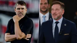 Conmebol advirtió a River y Eduardo Coudet con sanciones por infracciones cometidas en la primera fecha de la Copa Sudamerican vs. Blooming.