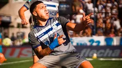 Chelo Torres, delantero de Gimnasia de La Plata.