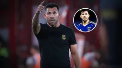 Carlos Tevez y Leandro Paredes.
