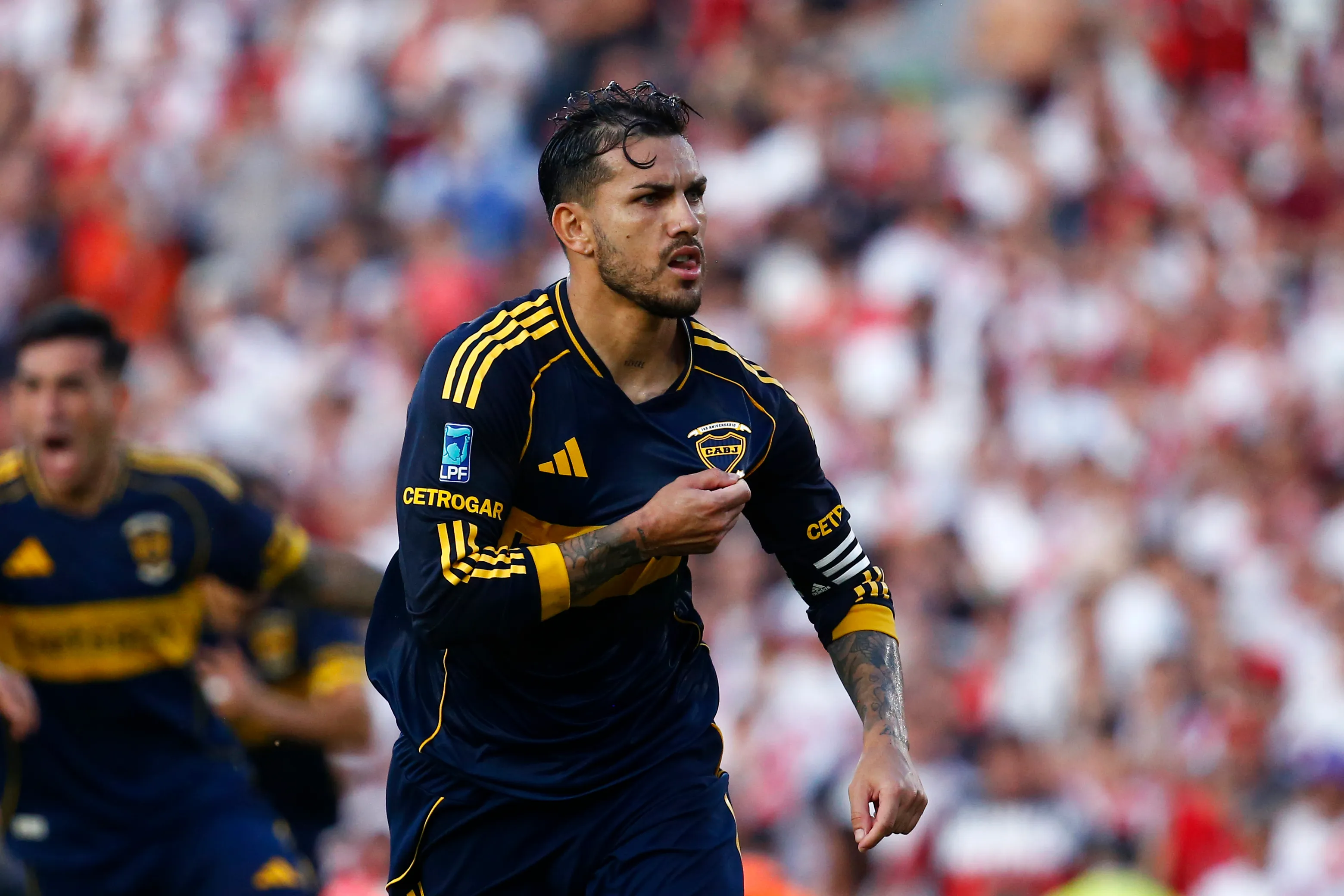 Leandro Paredes, capitán de Boca. (Getty Images)