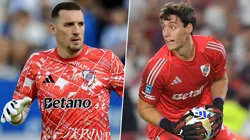 Franco Armani y Santiago Beltrán.
