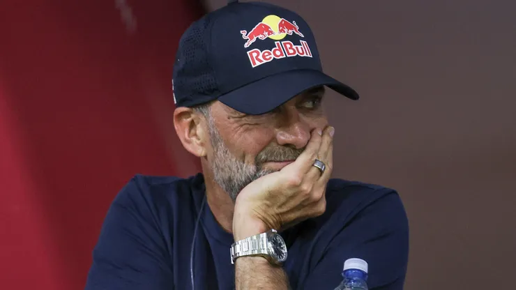 Klopp, presente en Bragantino vs. River.