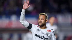 Neymar Júnior, figura brasileña de Santos.