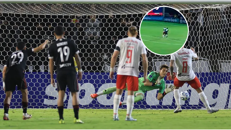 Beltrán contuvo el penal que causó Martínez Quarta por un error insólito