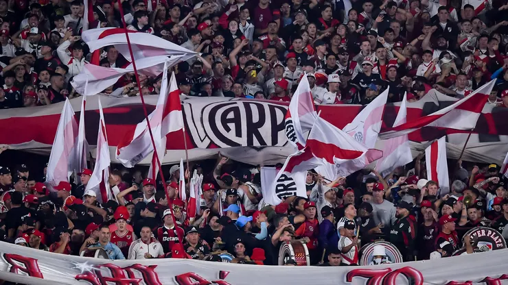 Los hinchas de River Plate.