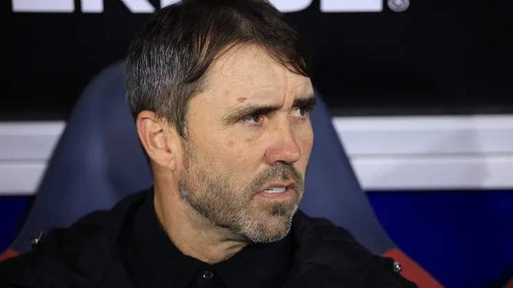 Eduardo Coudet, entrenador de River.