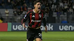 Lucas Martínez Quarta, autor del gol de River ante Bragantino.