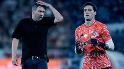 Coudet, sobre Beltrán: "Más allá del penal, no tapó ninguna jodida"