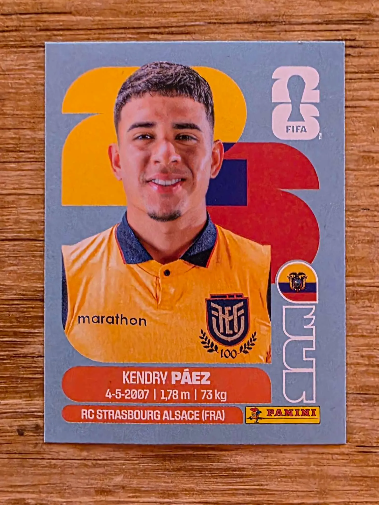 Kendry Páez, futbolista de River y la Selección Ecuador.