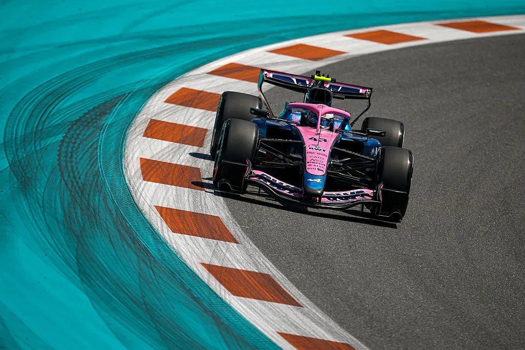 Colapinto se mostró competitivo en la prueba libre, conociendo el circuito. (Getty)