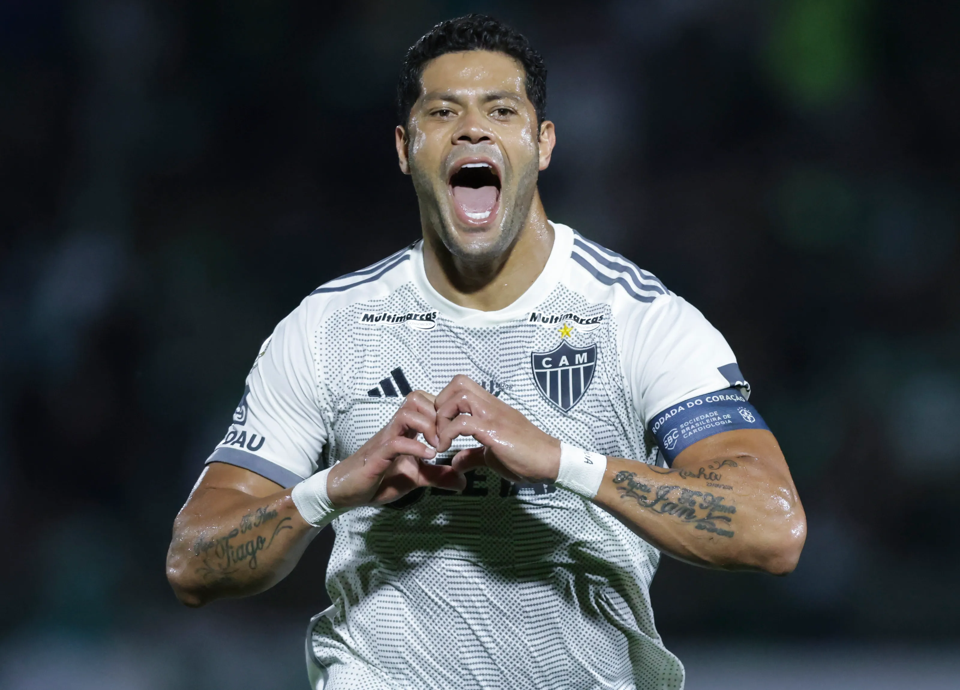 Hulk, delantero brasileño en Atlético Mineiro. (Getty Images)