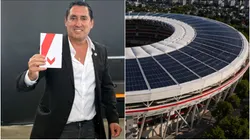Carlos Trillo propone una medida ecológica para el techado del Monumental