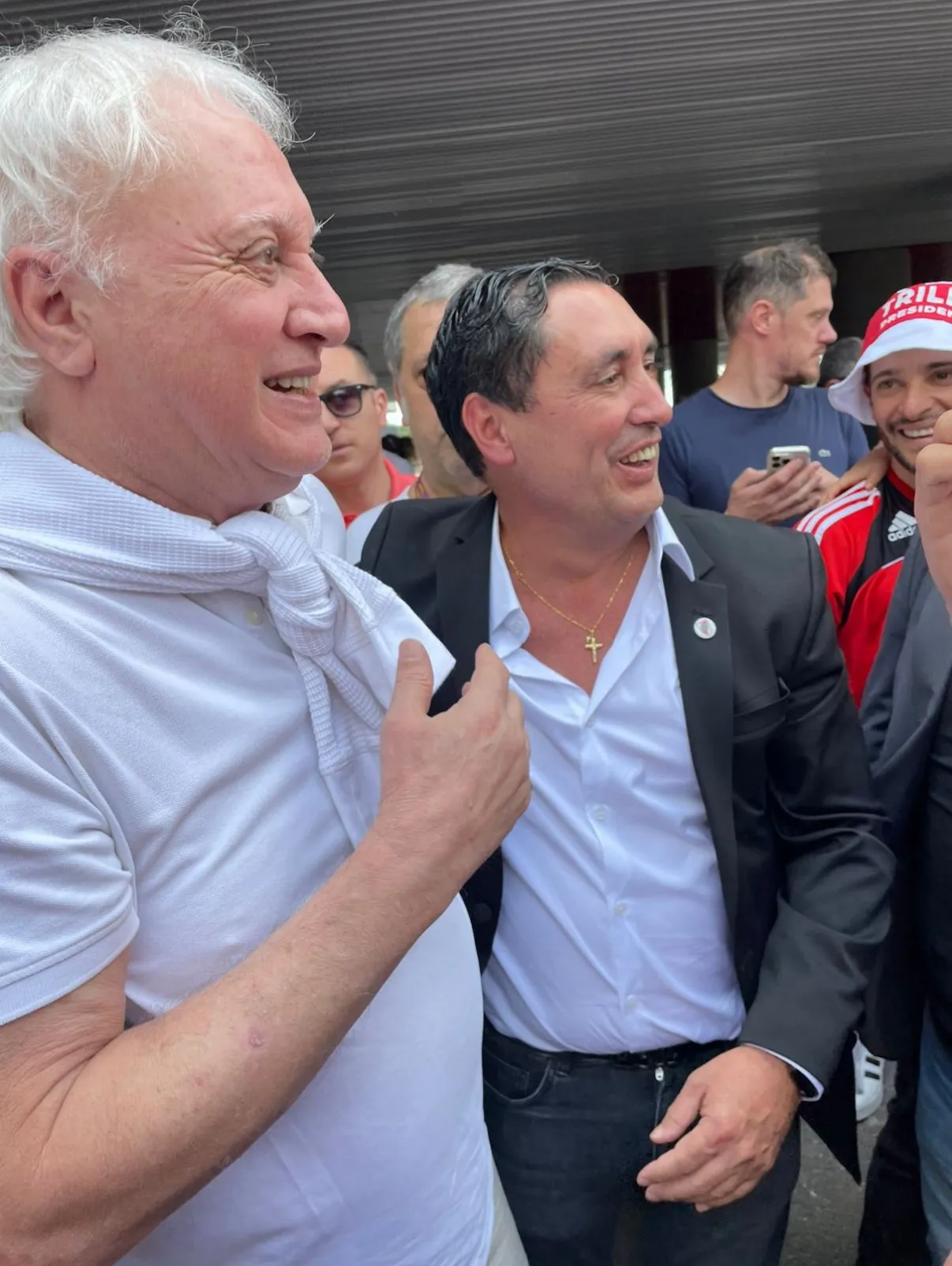 Norberto Alonso y Carlos Trillo. (Foto: @DrCarlosTrillo).