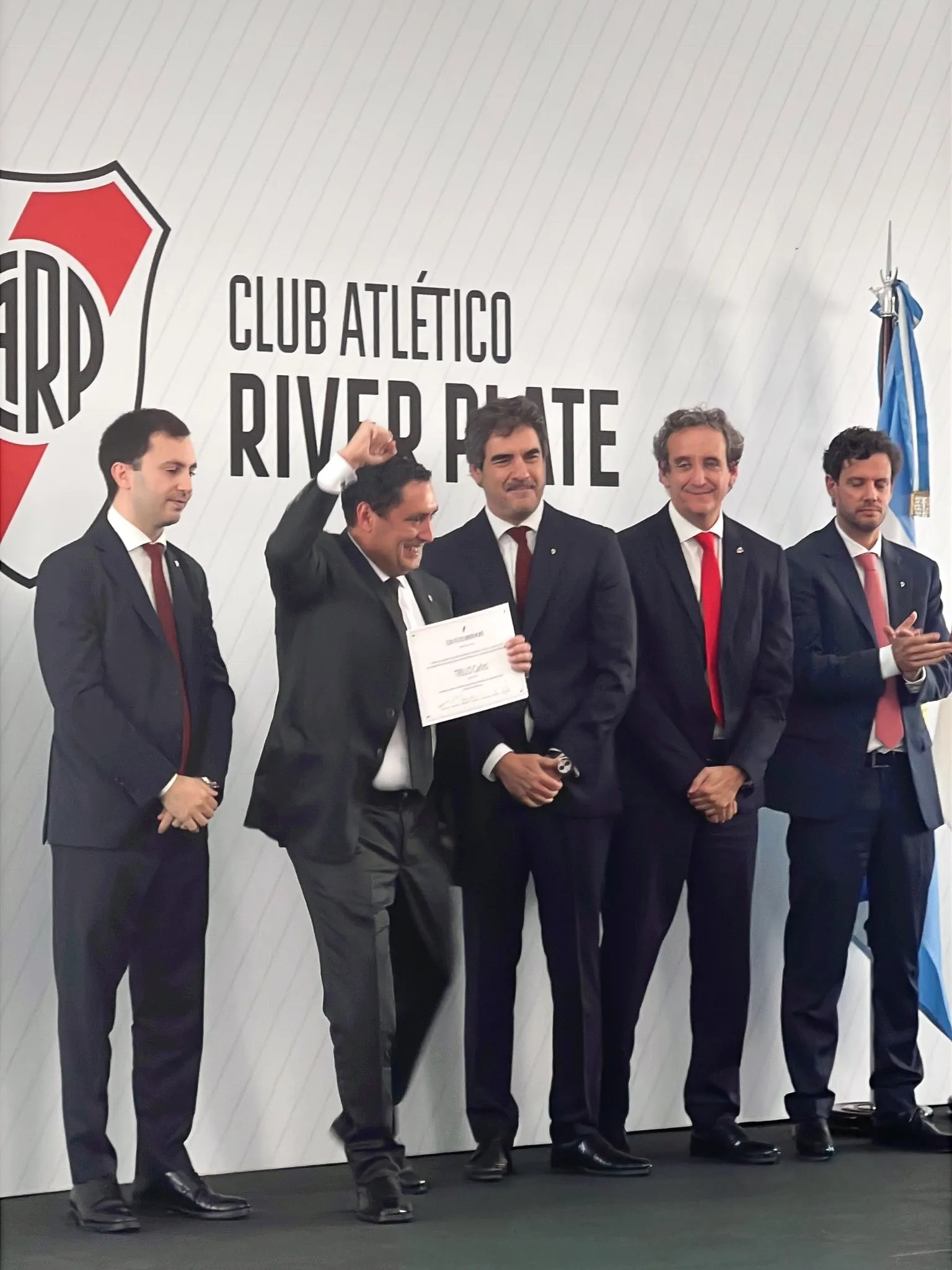 Carlos Trillo asumió como vocal de River. (Foto: @DrCarlosTrillo).