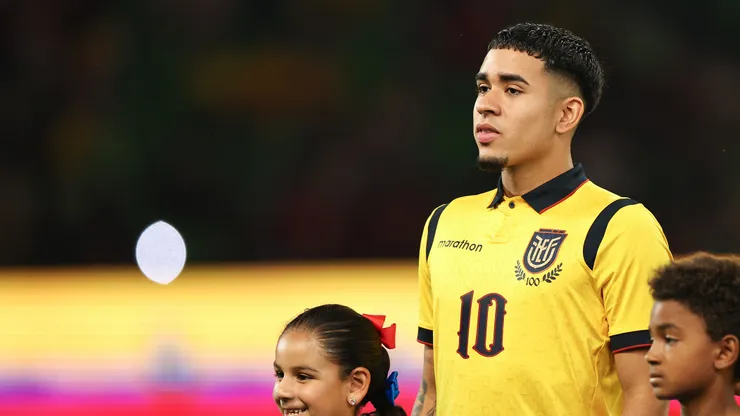 Kendry Páez en la Selección de Ecuador.