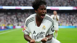 Endrick, delantero brasileño durante su etapa en Real Madrid.