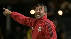 Eduardo Coudet ya piensa en el partido ante Gimnasia.