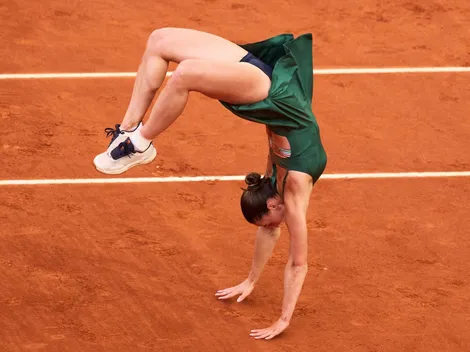 Marta Kostyuk dio el batacazo en Madrid, coronó en el Masters 1000 y lo celebró con acrobacia
