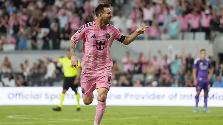 Lionel Messi convirtió en la derrota de Inter Miami ante Orlando City,