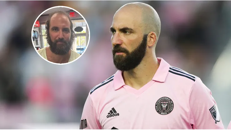 Higuaín sorprendió con su look a cuatro años de retirarse del fútbol.