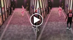 Lionel Messi saludó a unos chicos después de haber perdido sobre la hora el Clásico del Sol ante Orlando City.