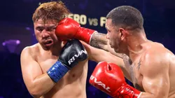 Ismael Lucero castiga a Isaac Flores en Las Vegas