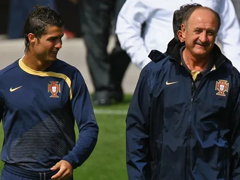 Scolari: ''Cristiano Ronaldo no nació crack como Lionel Messi''