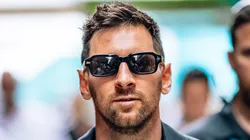 Lionel Messi en el GP de Miami