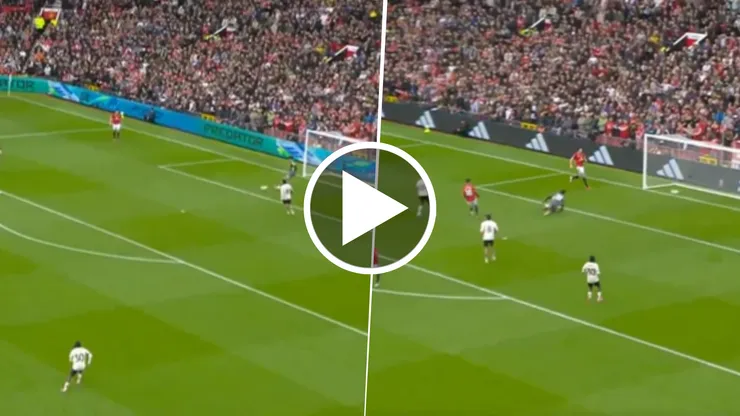 Senne Lammens, arquero del Manchester United, salió mal de abajo y le regaló el empate al Liverpool.