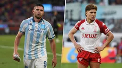 Adrián Martínez y Leonardo Gil, protagonistas de Racing y Huracán.