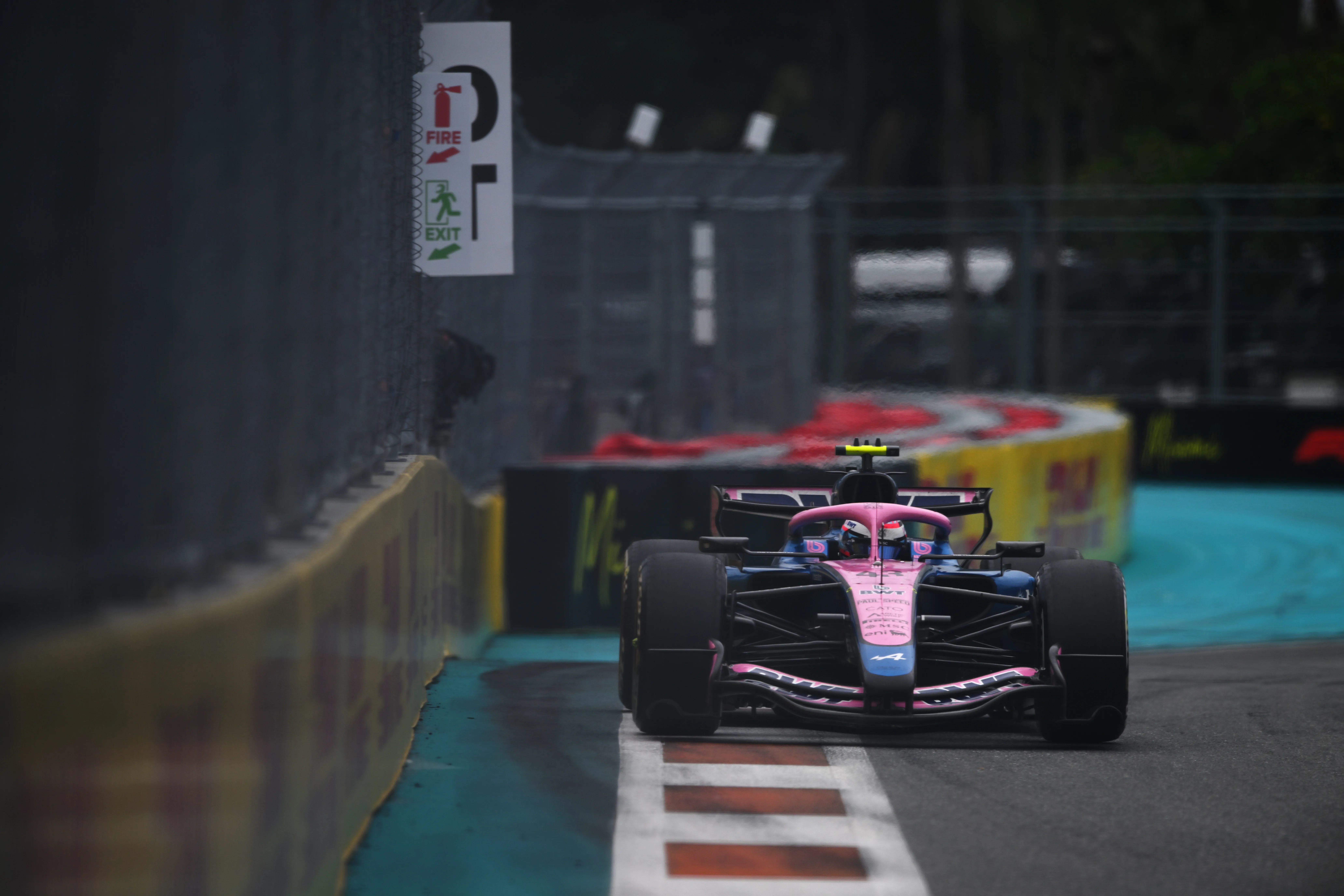 Colapinto cerró en Miami su mejor actuación desde su llegada a Alpine (Getty Images).