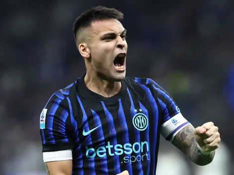 Lautaro Martínez se consagró campeón de la Serie A con el Inter