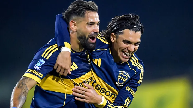 Milton Giménez y Exequiel Zeballos.