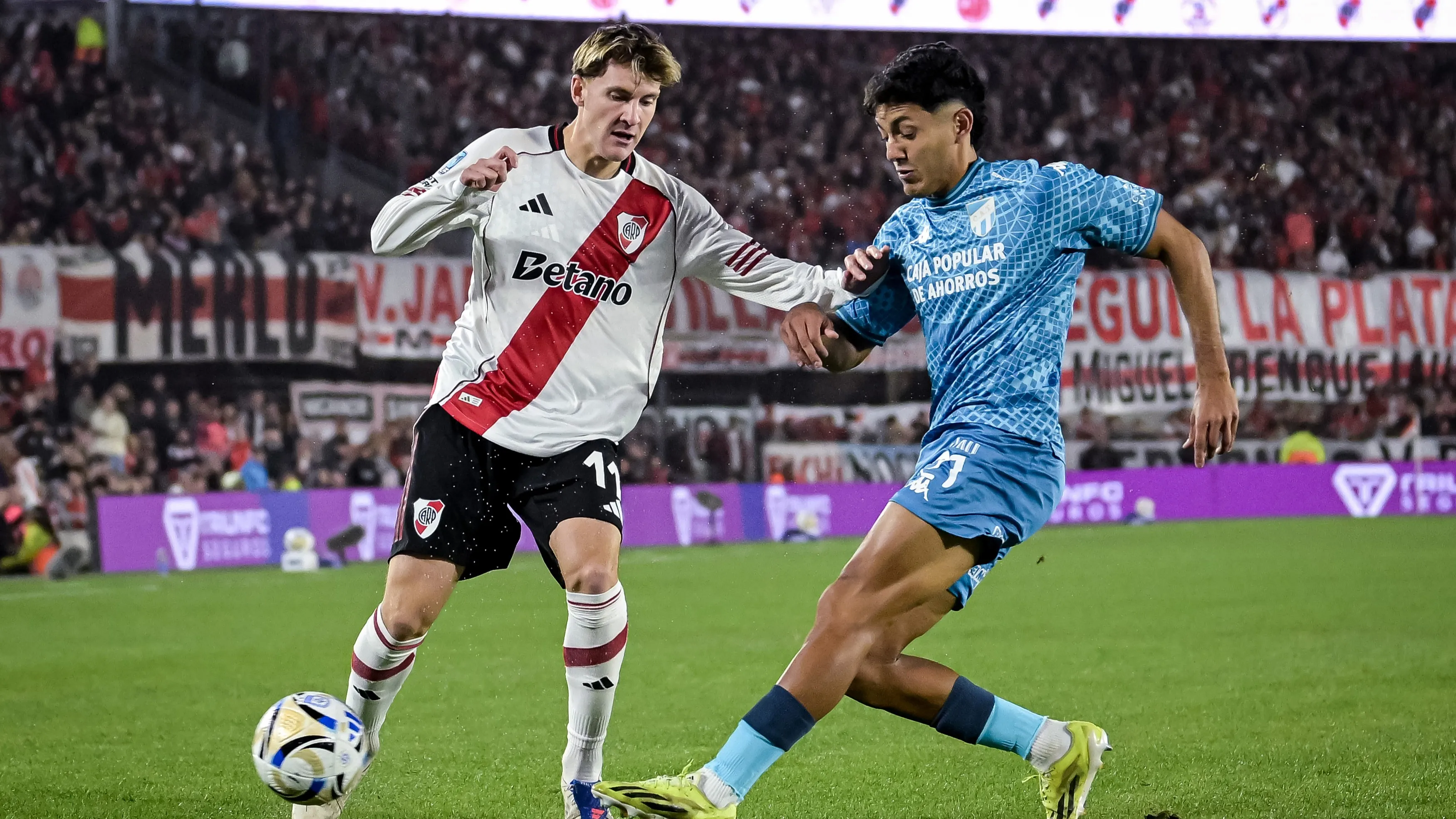 Facundo Colidio en acción. (Foto: Getty)