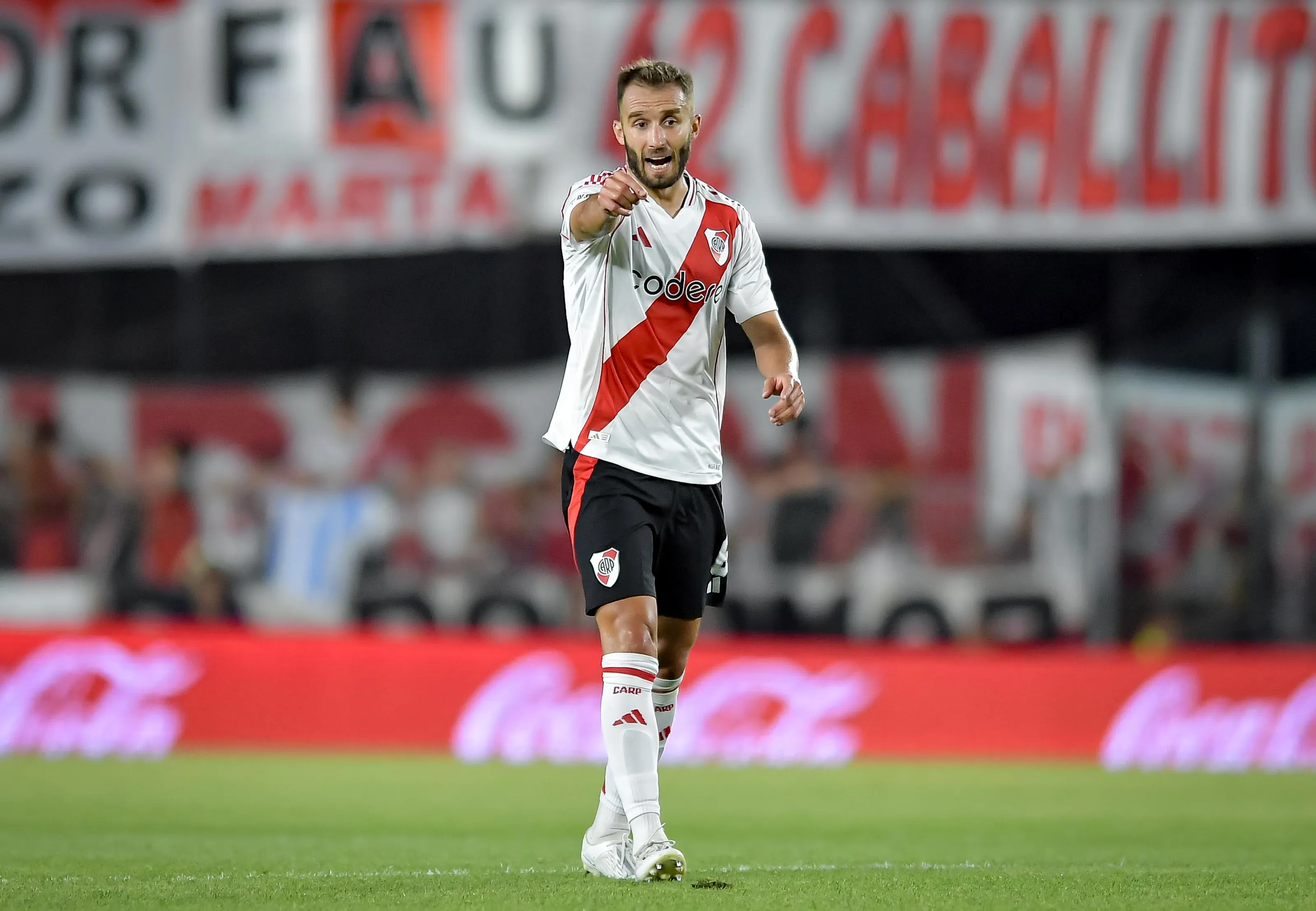Germán Pezzella, defensor de River Plate. (Getty Images)