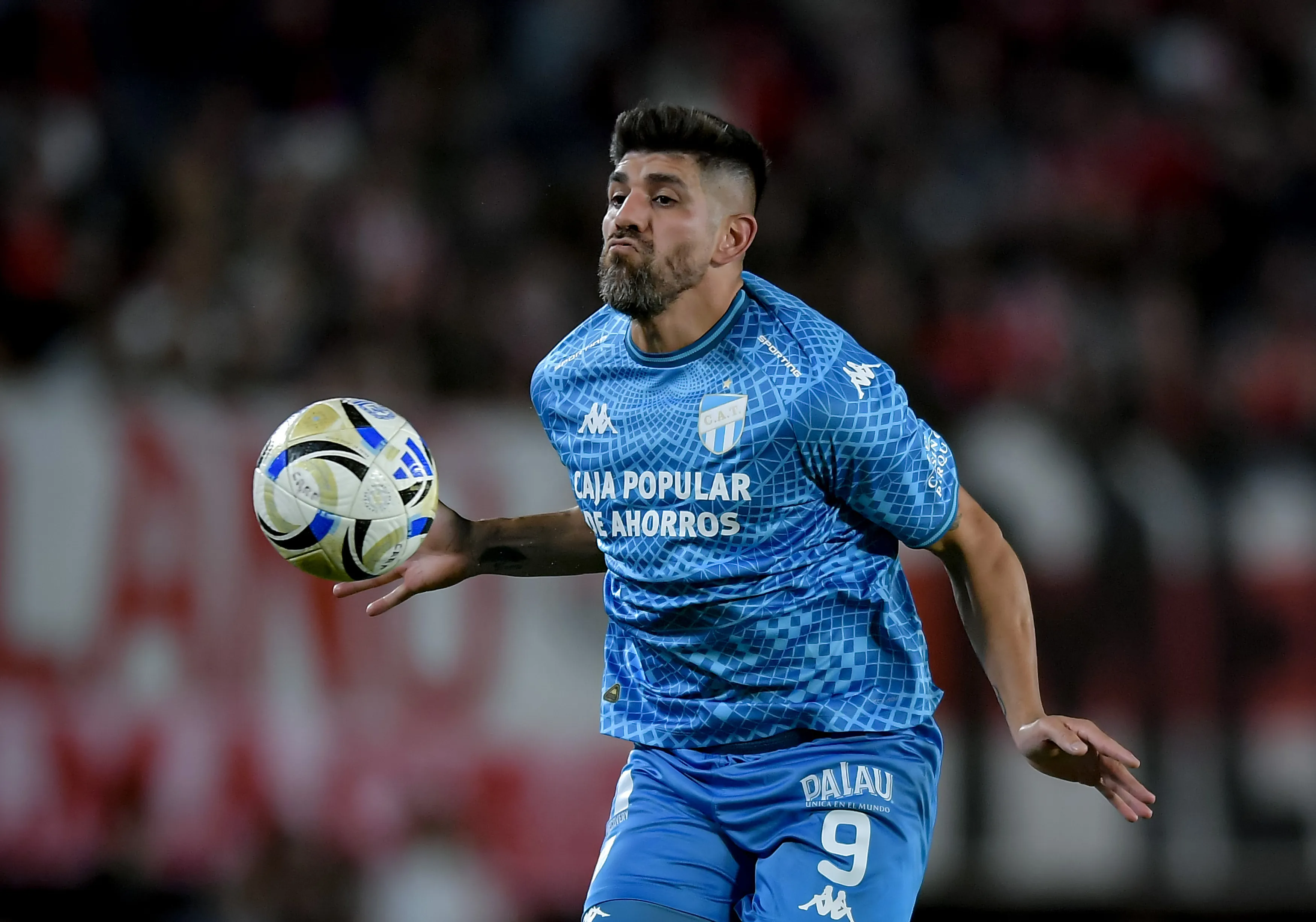 Leandro Díaz, delantero de Atlético Tucumán. (Getty Images)