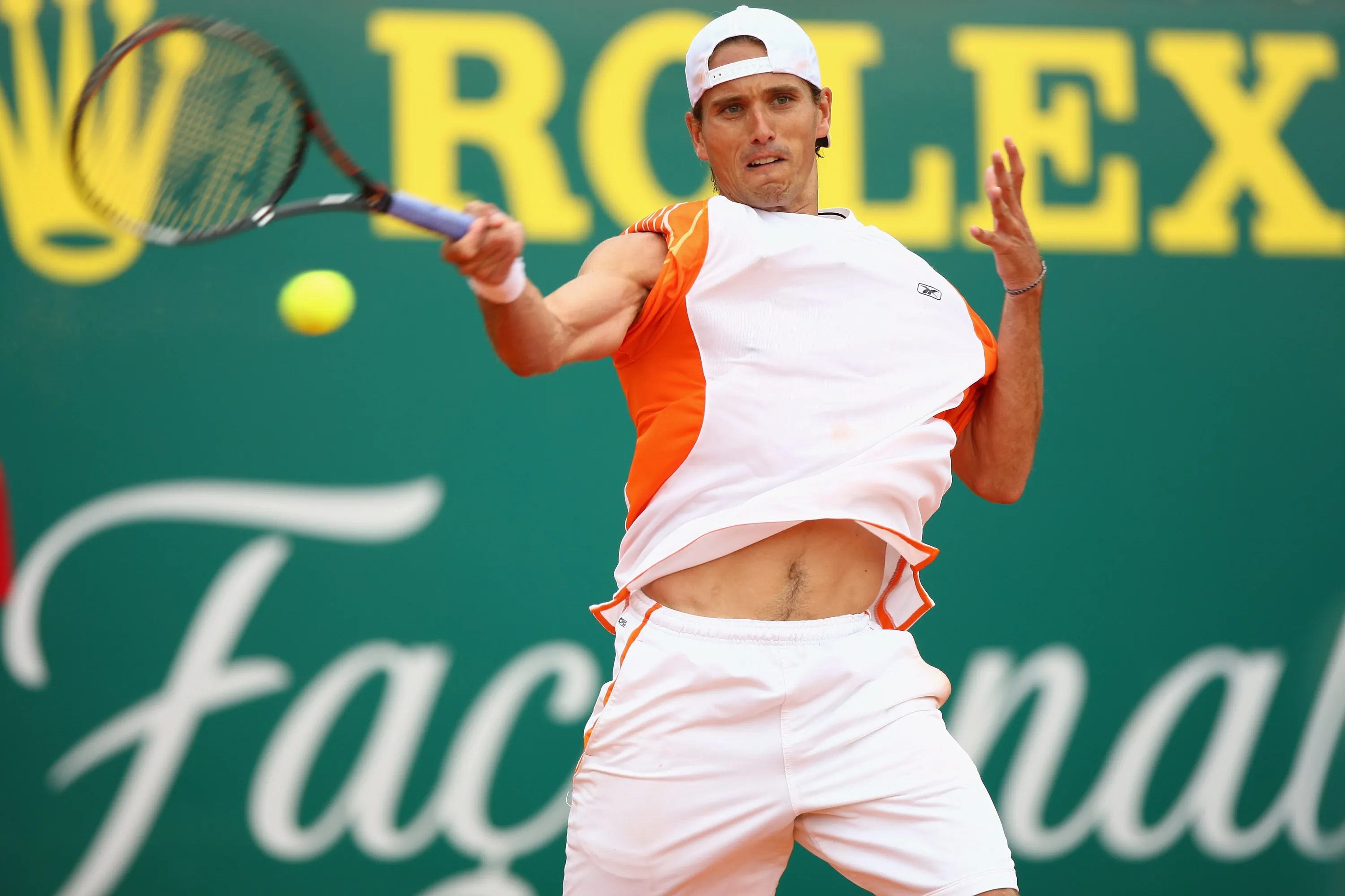 Ramírez Hidalgo en su partido contra Federer. (Foto: Getty).