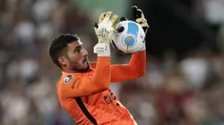 Gastón Oliveira, uno de los candidatos a defender el arco de Paraguay en el Mundial.