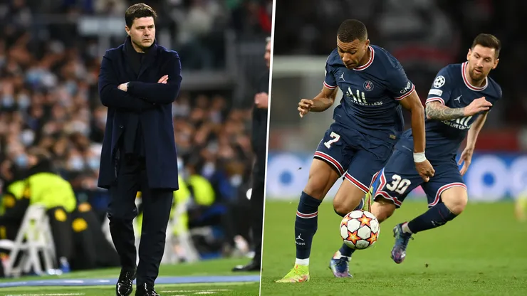 Mauricio Pochettino contó que en el PSG no fue sencillo juntar a Lionel Messi con Kylian Mbappé.