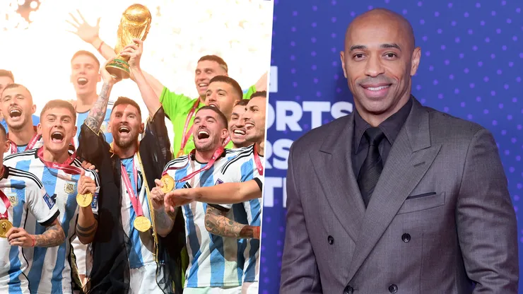 Thierry Henry dijo, de cara al Mundial 2026, que "hay que respetar mucho a la Selección Argentina".