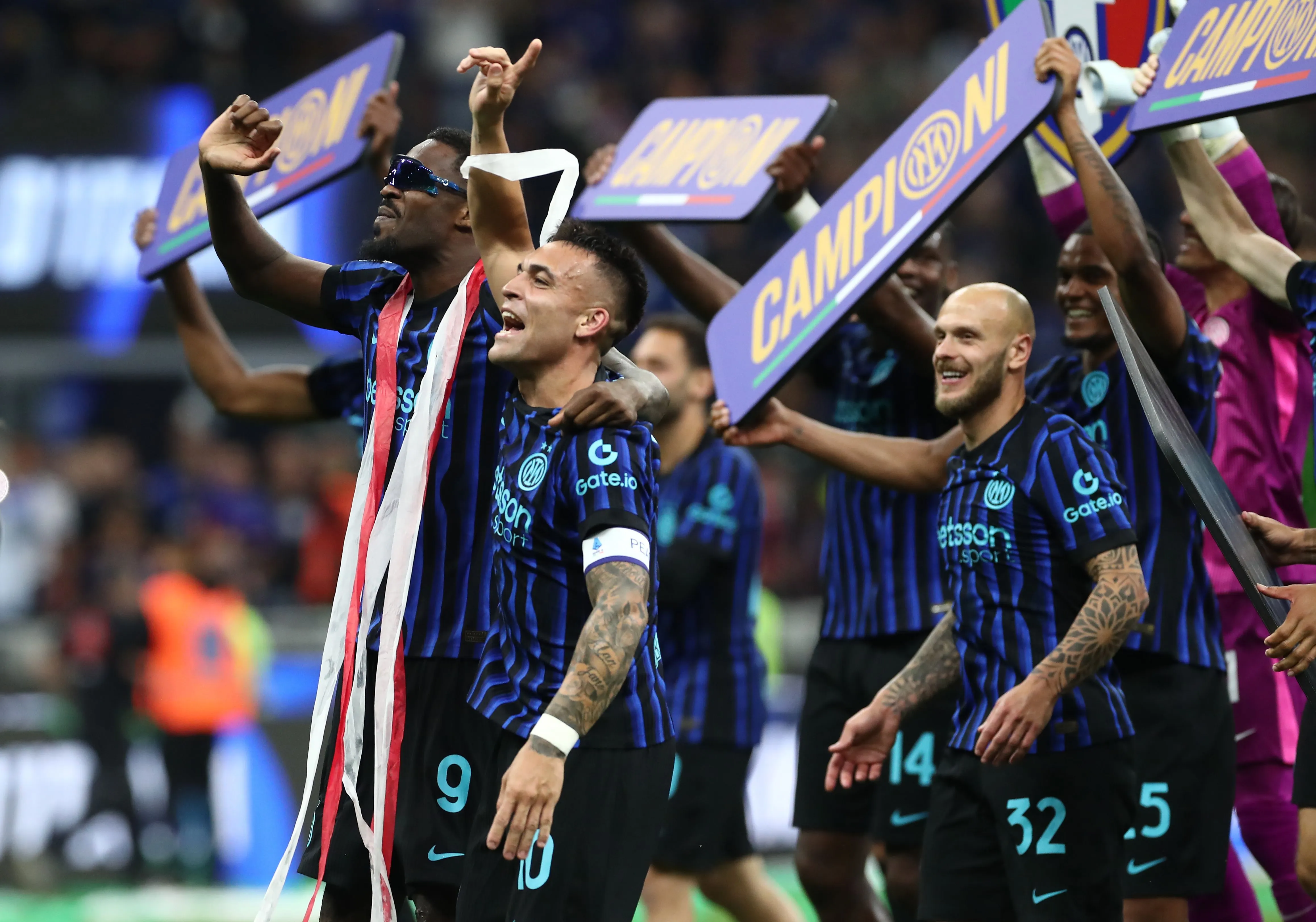 Fue el tercer Scudetto para Lautaro Martínez en Inter.