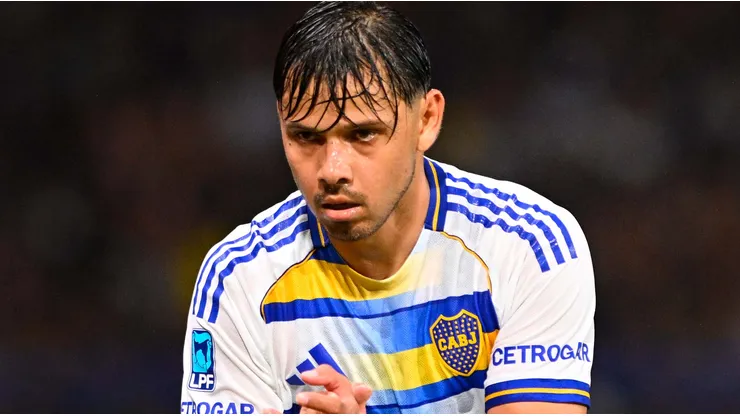 Ángel Romero, delantero de Boca.