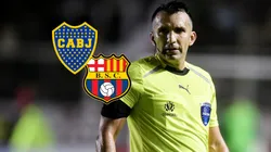 Carlos Betancur, árbitro de Barcelona vs. Boca por Copa Libertadores, perjudicó claramente al Xeneize vs. Flamengo en el Sub 20.