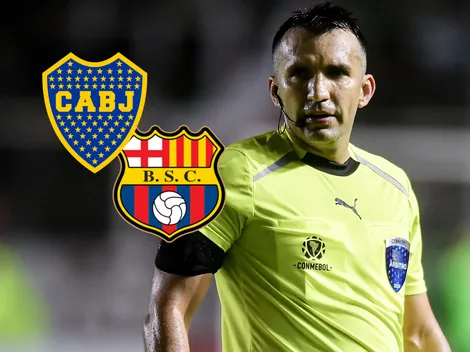 Boca enfrentará a Barcelona con un árbitro que lo perjudicó groseramente