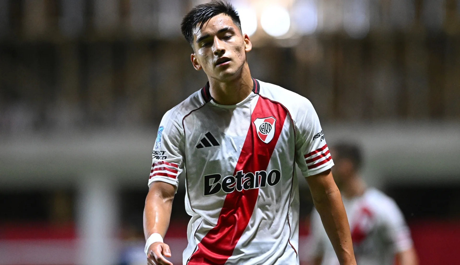 Ian Subiabre, delantero de River. (Foto: Getty).