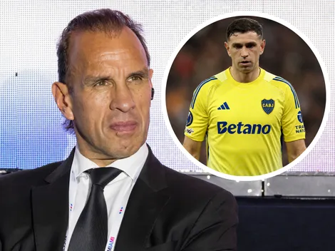 El Mono Navarro Montoya pide que Boca vaya a buscar al Dibu Martínez