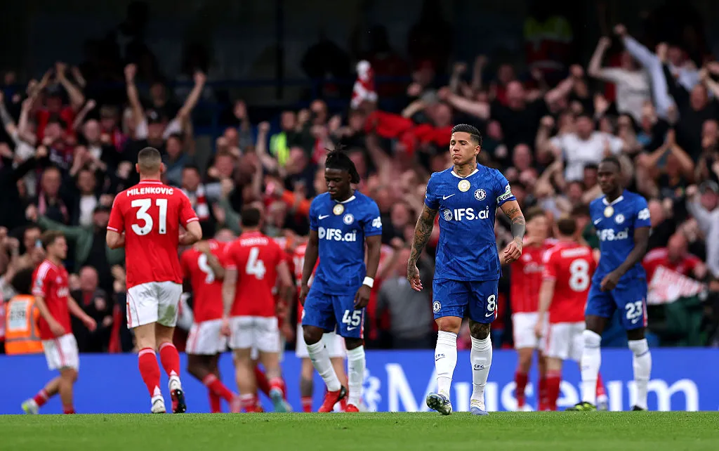 Chelsea cayó fuera de puestos de competencias europeas. (Getty)
