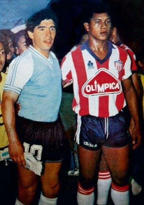 El famoso amistoso en Barranquilla. Foto archivo.