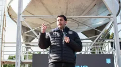 Diego Milito, presidente de Racing.