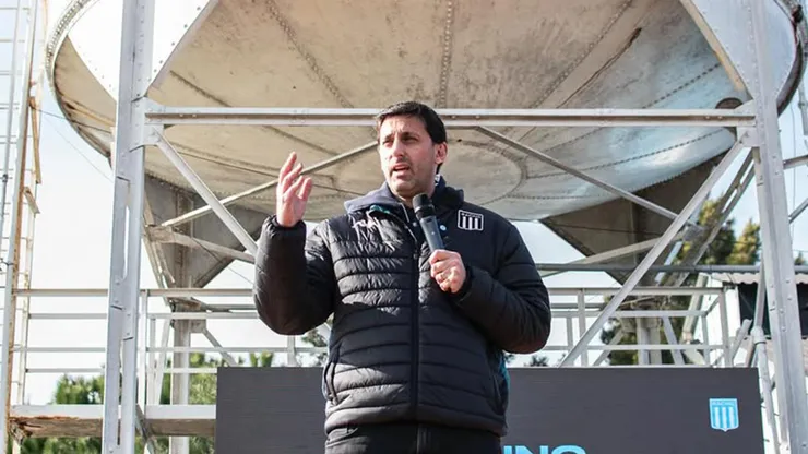 Diego Milito, presidente de Racing.